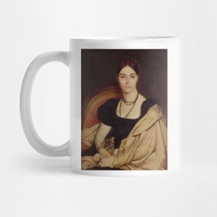 Portrait De Madame Duvaucey by Jean-Auguste-Dominique Ingres Mug